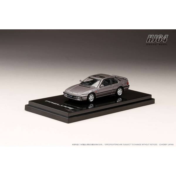 【10月予約】ホビージャパン 1/64 ホンダ プレリュード BA5 SI TCV ピューターグレーメタリック 完成品ミニカー HJ643002GM