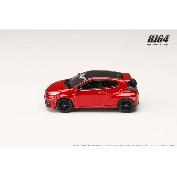新型GRヤリスカラーサンプルミニカー　3U5エモーショナルレッドII 新型GRヤリス ミニカー カラーサンプル エモーショナルレッドⅡ
