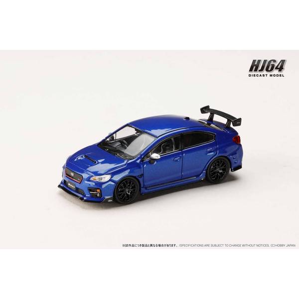1/64 スバル S207 NBR チャレンジ パッケージ WR ブルー パール 完成品ミニカー HJ643068BL