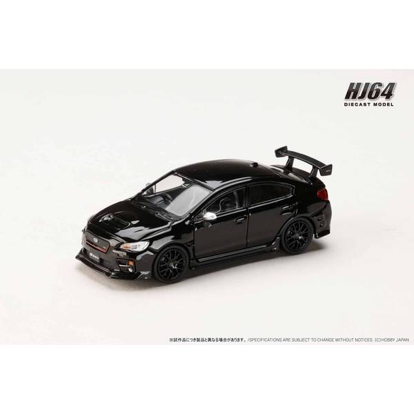 1/64 スバル S207 NBR チャレンジ パッケージ クリスタル ブラック シリカ 完成品ミニカー HJ643068BK
