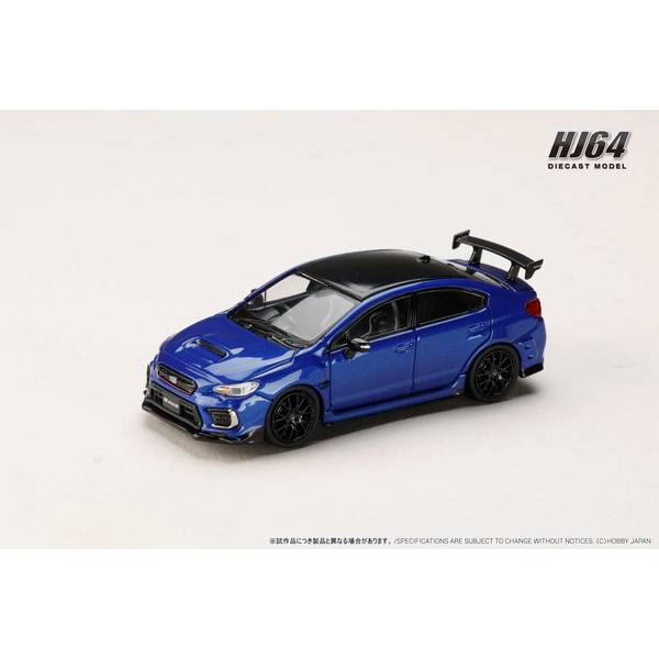 1/64 スバル S208 NBR チャレンジ パッケージ WR ブルー パール 完成品ミニカー HJ644068BL