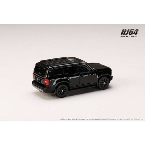 TOYOTAランクル250ミニカーブラック 2月予約】ホビージャパン 1/64 トヨタ ランドクルーザー 250 ZX