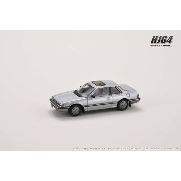 【12月予約】ホビージャパン 1/64 ホンダ プレリュード XX AB 前期型 シルバーメタリック 完成品ミニカー HJ641086AS