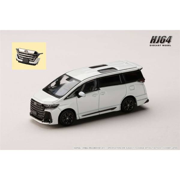 京商 1/43 レクサス LM 500h ソニックチタニウム 4席ソリス