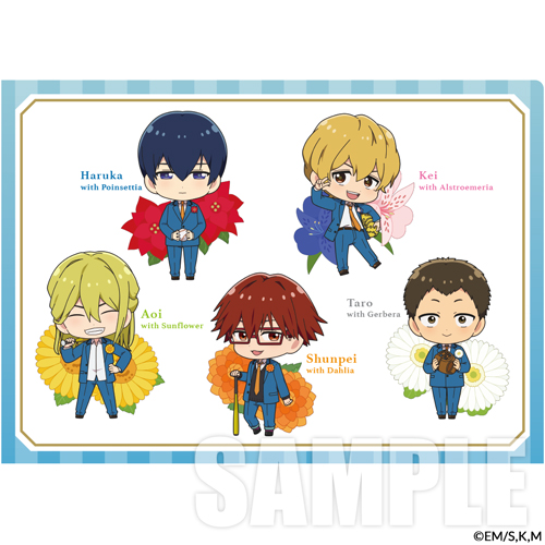 忘却バッテリー アクリルスタンド 清峰 葉流火 birth month flower ver