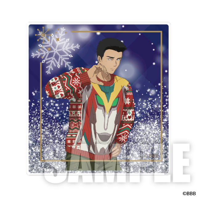 勇気爆発バーンブレイバーン　クリスマス　サタケ 勇気爆発バーンブレイバーン ミニキャラアクリルスタンド サタケ