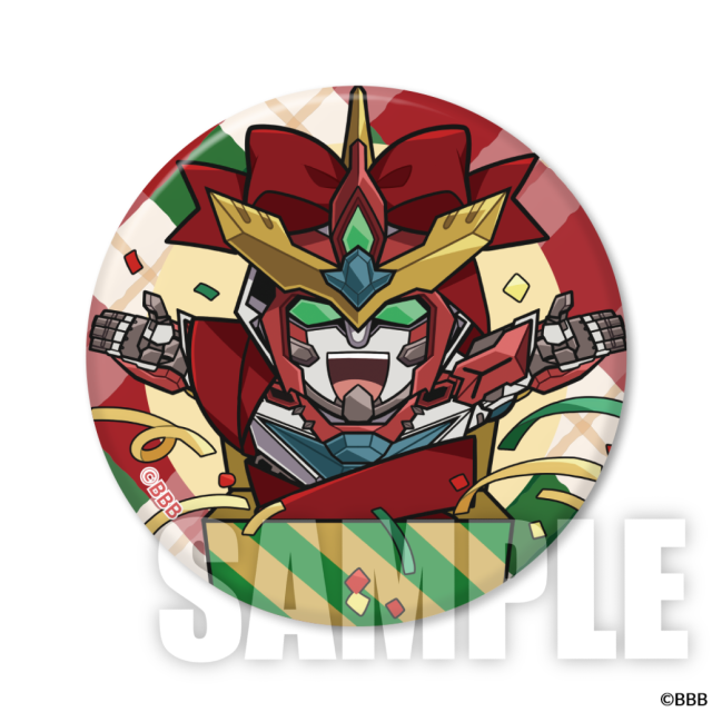 勇気爆発バーンブレイバーン　ポップアップ　バースデー　ハート型缶バッジ　イサミ 勇気爆発バーンブレイバーン ポップアップ バースデー ハート型缶