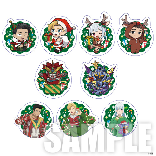 勇気爆発バーンブレイバーン　クリスマス　サタケ 勇気爆発バーンブレイバーン ミニキャラアクリルスタンド サタケ