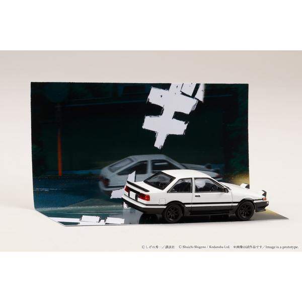 3月予約】1/64 トヨタ スプリンタートレノ AE86 2ドア/頭文字D 乾 信司