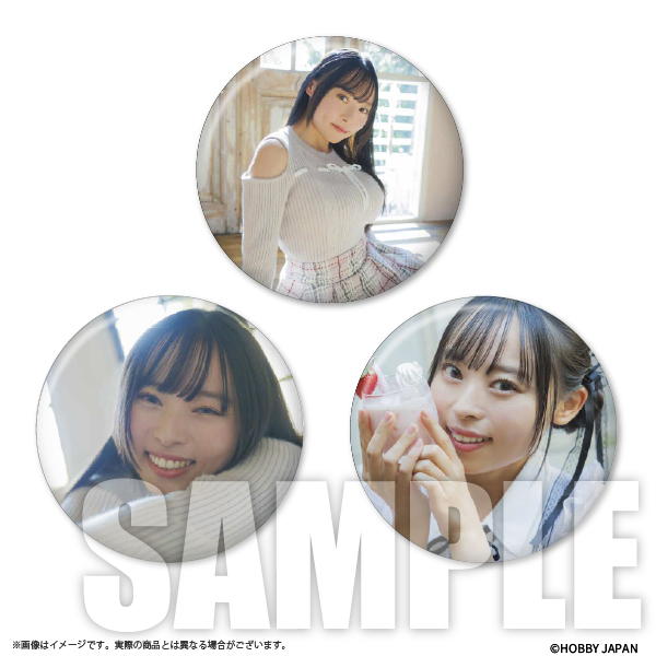 【3月予約】Love Voice mag. vol.7 澤田姫 缶バッジ3種セット 4981932078908