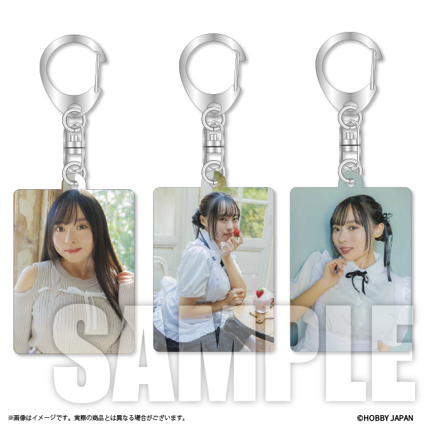【3月予約】Love Voice mag. vol.7 澤田姫 アクリルキーホルダー3種セット 4981932078915
