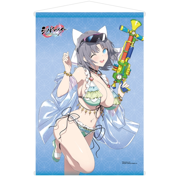 【9月予約】雪泉 画集描き下ろし水着Ver. B2タペストリー シノビマスター閃乱カグラ NEW LINK キャラグッズ 4981932079295