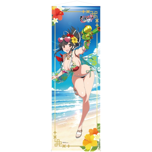 【9月予約】飛鳥 画集描き下ろし水着Ver. 等身大タペストリー シノビマスター閃乱カグラ NEW LINK キャラグッズ 4981932079325