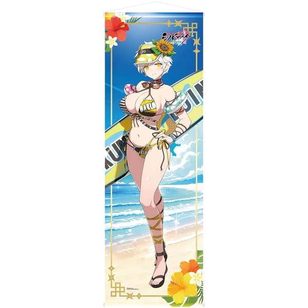 【9月予約】雅緋 画集描き下ろし水着Ver. 等身大タペストリー シノビマスター閃乱カグラ NEW LINK キャラグッズ 4981932079370
