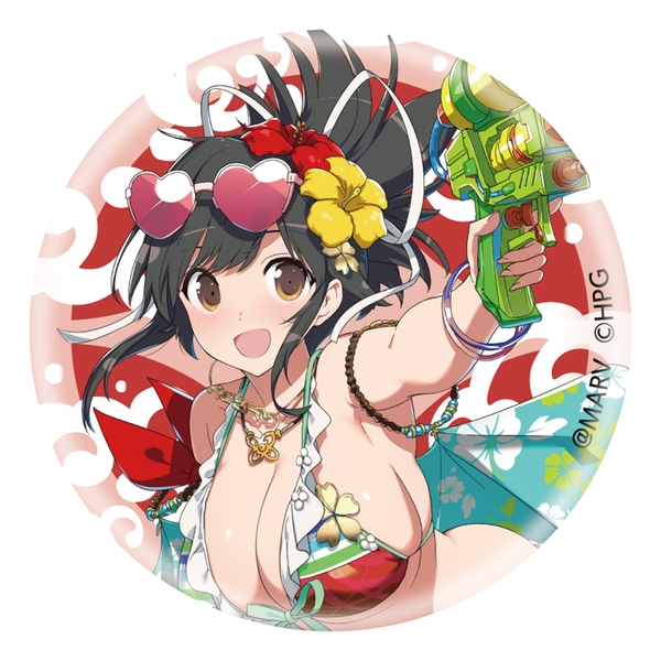 【9月予約】缶バッジ3個セット 画集描き下ろし水着Ver. 【TOP】シノビマスター閃乱カグラ NEW LINK キャラグッズ 4981932079431