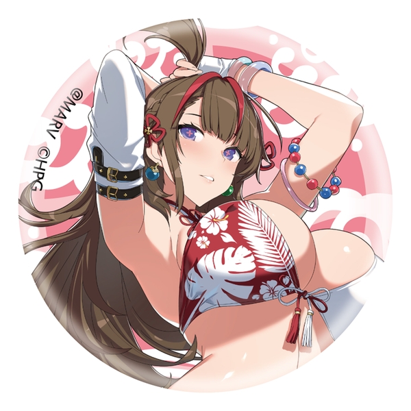 9月予約】缶バッジ3個セット 画集描き下ろし水着Ver. 【TOP】シノビ