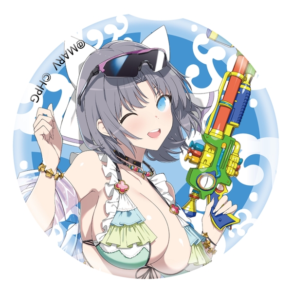 【9月予約】缶バッジ3個セット 画集描き下ろし水着Ver. 【UNDER】シノビマスター閃乱カグラ NEW LINK キャラグッズ 4981932079448