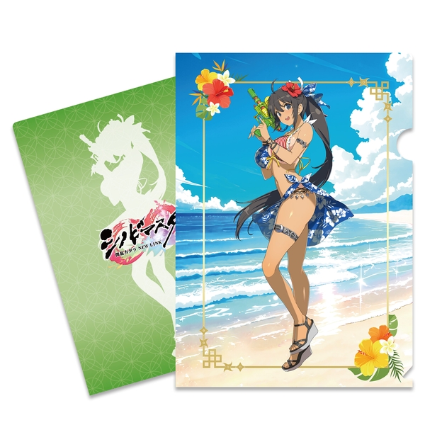 9月予約】A4クリアファイル4枚セット 画集描き下ろし水着Ver.【TOP
