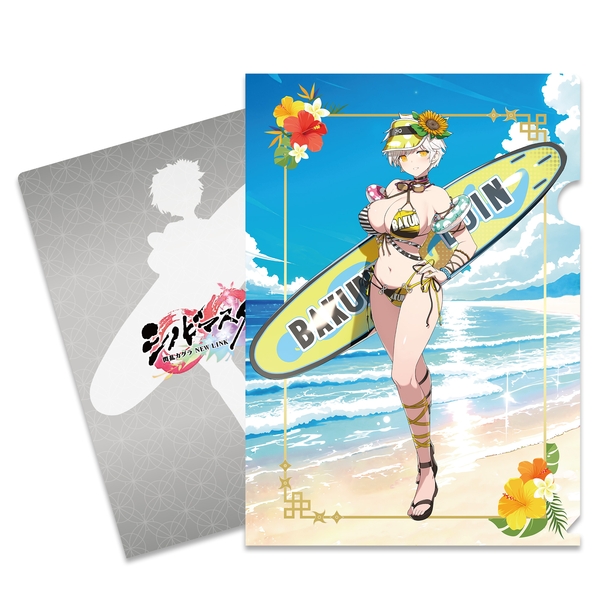 閃乱カグラ シノビマスター キャラファイングラフ 画集描き下ろし水着Ver. 9月予約】A4クリアファイル4枚セット 画集描き下ろし水着Ver.【UNDER