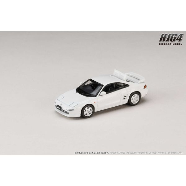 1/64 トヨタ MR2 SW20 GT-S 1996 スーパーホワイトII 完成品ミニカー HJ641045W