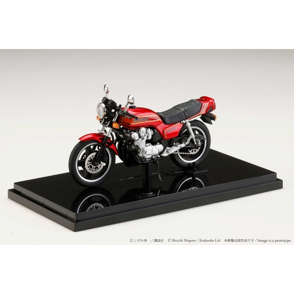 9月予約】1/24 バリバリ伝説 巨摩郡/ホンダ CB750F 前期丸ミラー 完成