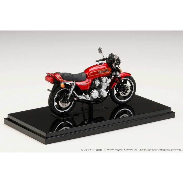 9月予約】1/24 バリバリ伝説 巨摩郡/ホンダ CB750F 前期丸ミラー 完成