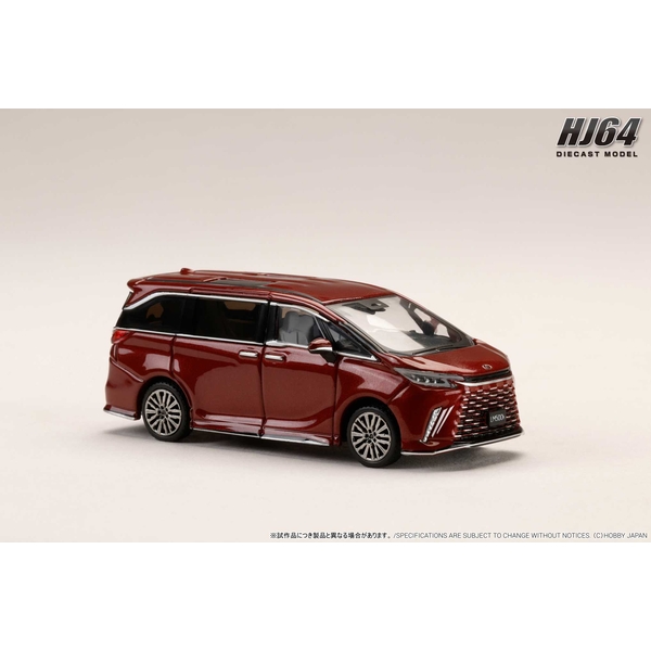 1/64 レクサス LM カスタムバージョン 4シーター 500h RHD ソニックアゲート/ホワイトインテリア