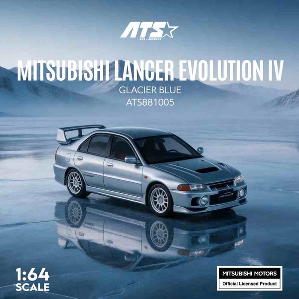 10月予約】1/64 ミツビシ ランサーエボリューション IV グレイシャー
