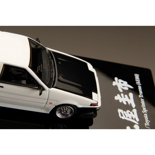12月予約】1/64 トヨタ スプリンタートレノ AE86 土屋圭市ストリート
