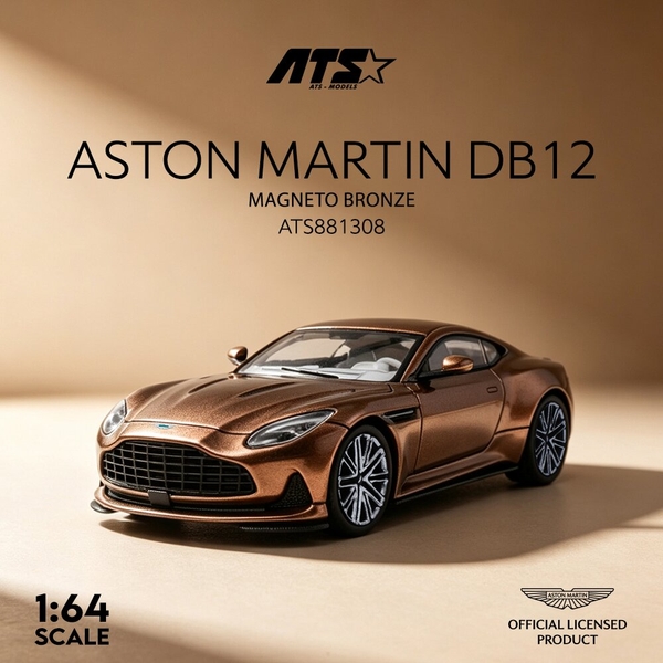 11月予約】1/64 アストンマーチン DB12 マグネト・ブロンズ 完成品