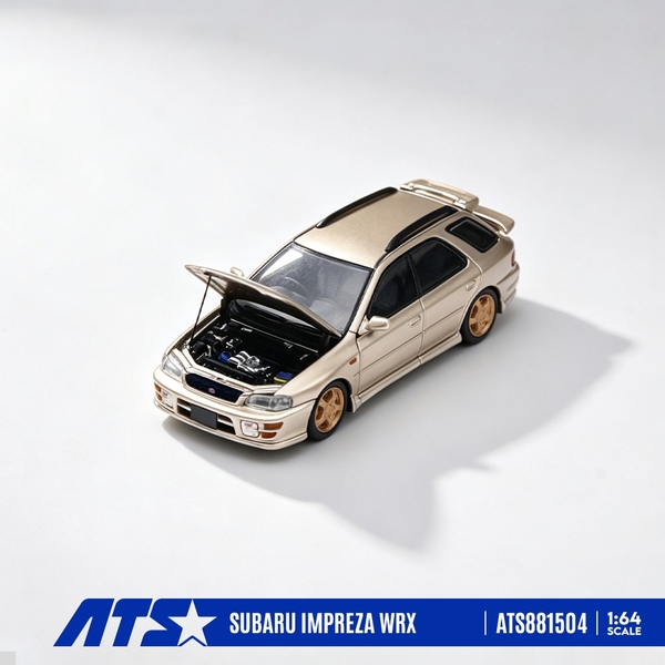 12月予約】1/64 スバル インプレッサ WRX シャンパンゴールド 完成品