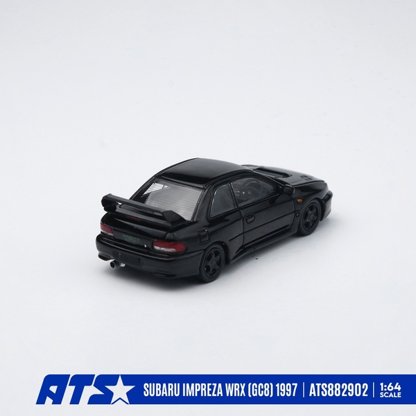 1月予約】1/64 スバル インプレッサ WRX GC8 1997 ブラック 完成品