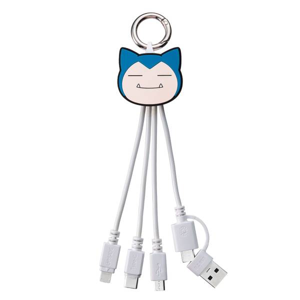 【11月予約】ポケットモンスター マルチケーブル2 カビゴン キャラグッズ 4982416756749