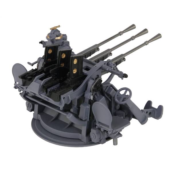 ピットロード 1/35 日本海軍 九六式25mm三連装機銃 スケール