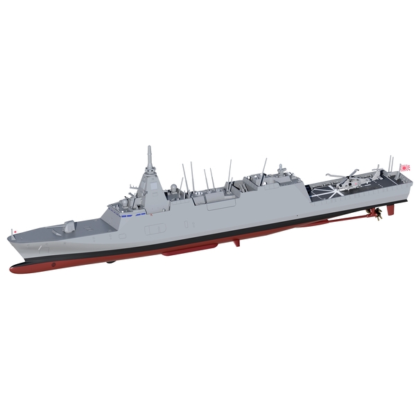 ピットロード 1/700 海上自衛隊 護衛艦 FFM-1 もがみ スケール