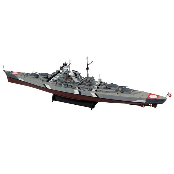 ピットロード 1/700 ドイツ海軍 戦艦 ビスマルク スケールモデル
