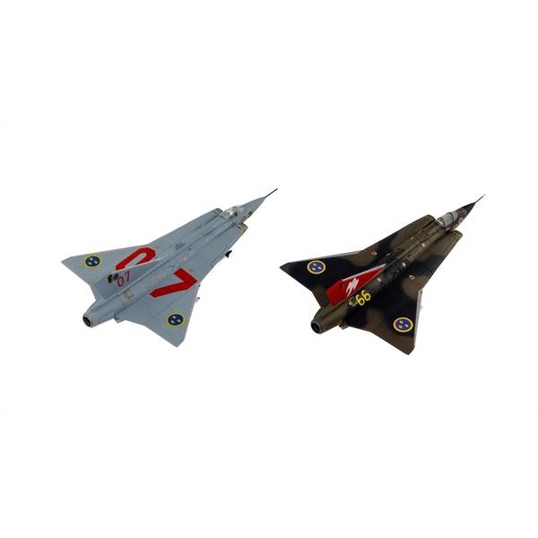 のび太〜マン レンプロ RG35 1月予約】ピットロード 1/144 J35 F/J ドラケン スウェーデン