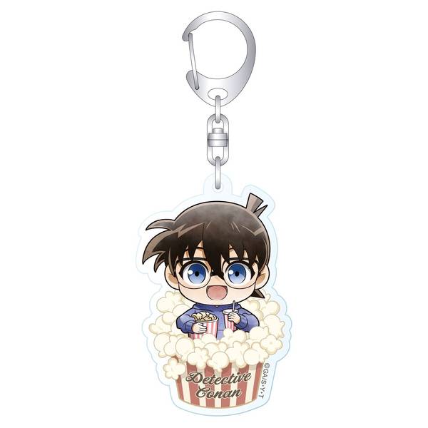 【4月予約】名探偵コナン アクリルキーホルダー 江戸川コナン ミニキャラ 映画鑑賞 キャラグッズ 4988104165749