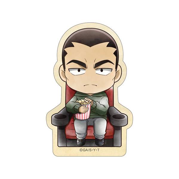 【4月予約】名探偵コナン ステッカー 横溝重悟 ミニキャラ 映画鑑賞 キャラグッズ 4988104165893