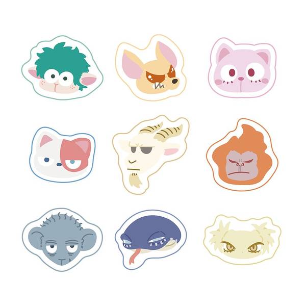 僕のヒーローアカデミア アニマルシリーズ サガラバッジ