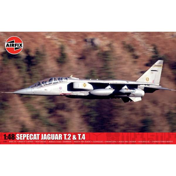 【9月予約】エアフィックス 1/48 SEPECAT ジャギュア T.2＆T.4 スケールモデル X11011