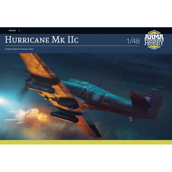 アルマホビー 1/48 ホーカー ハリケーン Mk.IIc Trop スケール