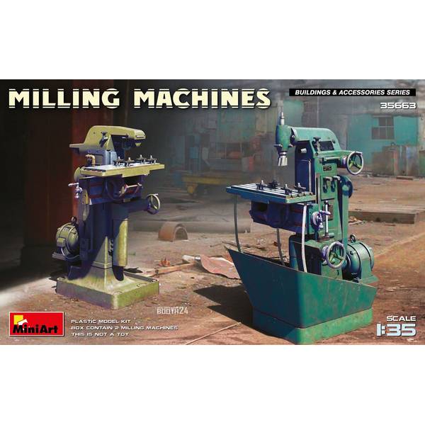 ミニアート 1/35 フライス盤 模型用グッズ MA35663