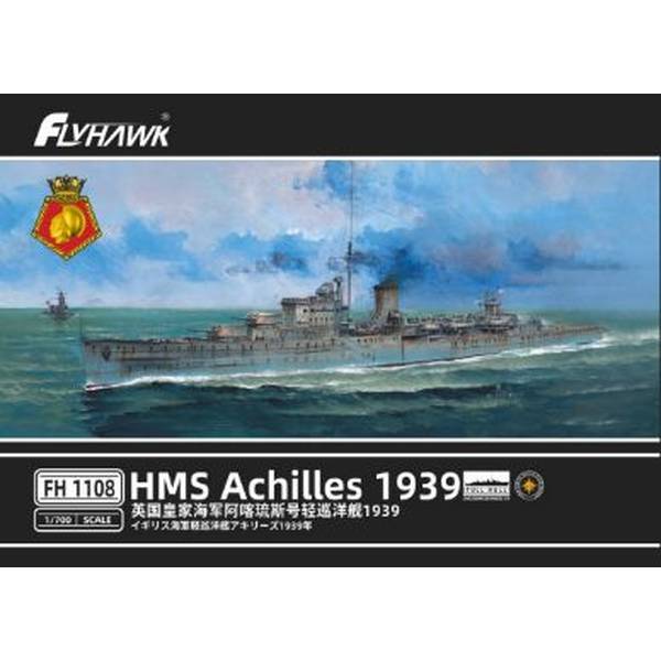 フライホーク 1/700 HMS 軽巡洋艦 アキリーズ 1939 (通常版) スケールモデル FLYFH1108