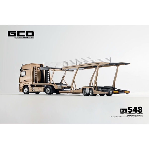 12月予約】1/64 メルセデス-ベンツ Actros 2 ゴールド 完成品ミニカー