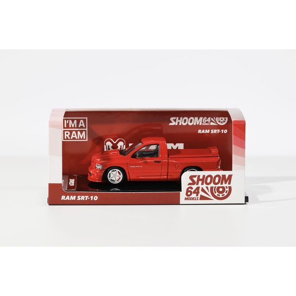 11月予約】1/64 ダッジラム SRT-10 レッド 完成品ミニカー SHOOM-103-002