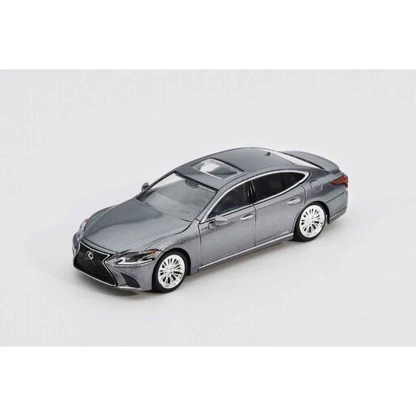 9月予約】1/64 レクサス LS500 グレー 完成品ミニカー GE-004-17