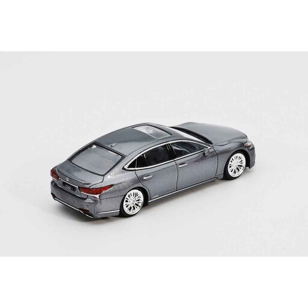 1/64改造ミニカー LS500 9月予約】1/64 レクサス LS500 グレー 完成品ミニカー GE-004-17