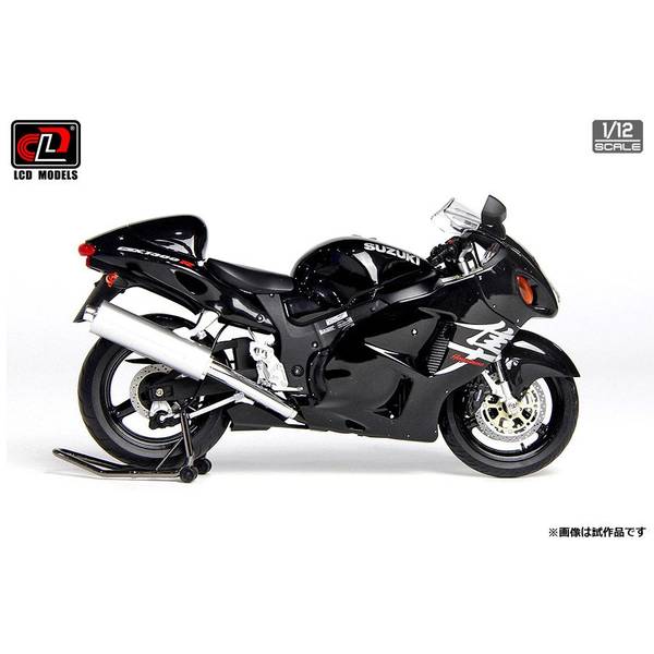 LCD MODELS 1/12 スズキ GSX1300R Hayabusa 2001 ブラック 完成