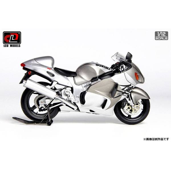 LCD MODELS 1/12 スズキ GSX1300R Hayabusa 2001 シルバー 完成